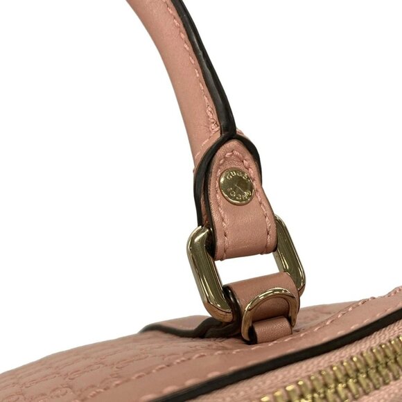 Auth GUCCI Micro Guccissima 449654 Pink Leather Handbag - Picture 10 of 16